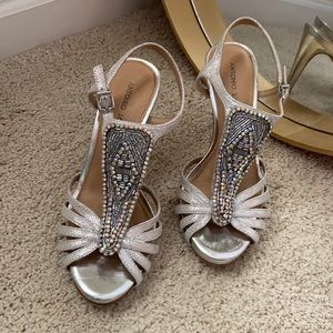 Antonio Melani Silver Heels